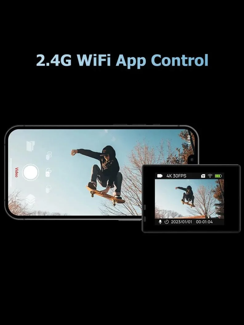 SJCAM SJ4000 Air Action Kamera mit 4K Video 30M Wasserdicht 2.4G WiFi Sport Kamera Action Cam Sport Kamera fahrrad motorräder