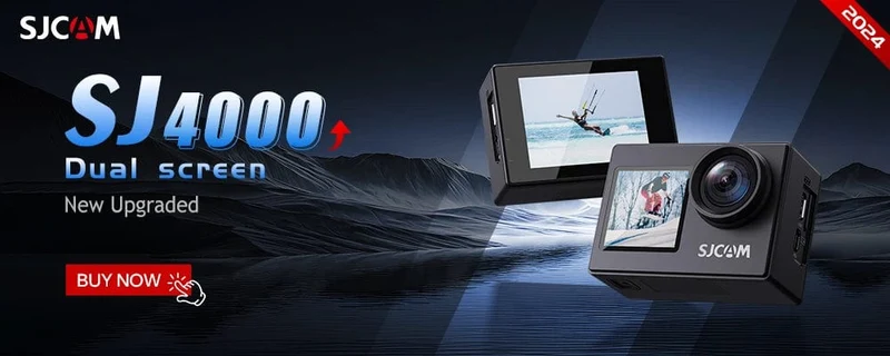 SJCAM SJ4000 Air Action Kamera mit 4K Video 30M Wasserdicht 2.4G WiFi Sport Kamera Action Cam Sport Kamera fahrrad motorräder