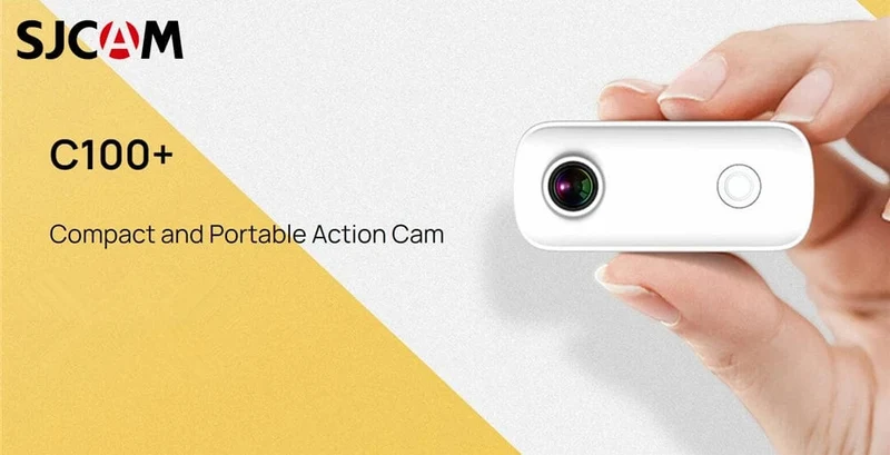 SJCAM C100 Plus Action Kamera 4K 30M Wasserdicht 2.4G WiFi Action Sport action cam EIS fahrrad helm motorräder