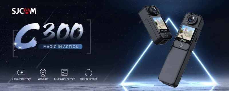 SJCAM C100 Plus Action Kamera 4K 30M Wasserdicht 2.4G WiFi Action Sport action cam EIS fahrrad helm motorräder