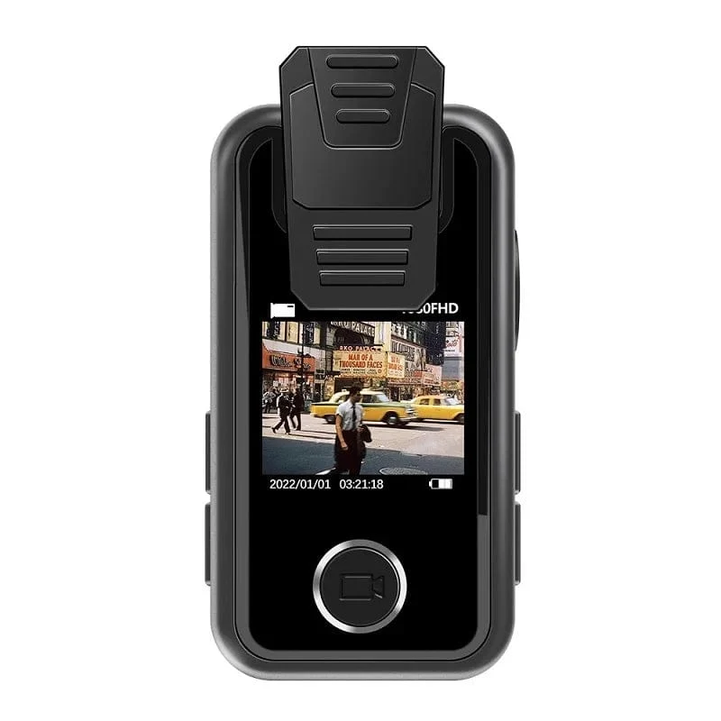 Full HD 1080P Motorrad-Fahrradhelmkamera 150° Weitwinkel IP67 wasserdichte Actionkamera tragbarer Fahrrekorder Bodycam