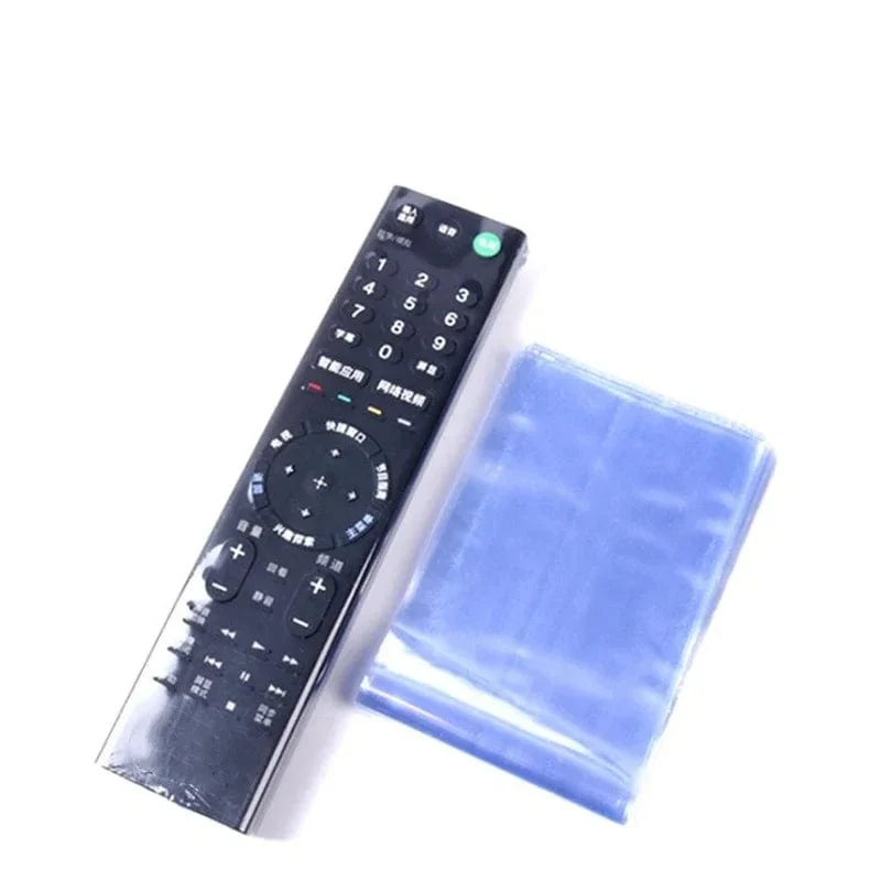 10 teile/paket Transparent Schrumpf Film TV/Klimaanlage Fernbedienung Abdeckung für Xiaomi für Samsung Universal Schutzhülle Tasche