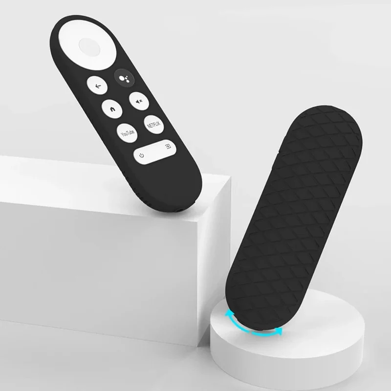NEUESTE rutschfeste weiche Silikonhülle für die Chromecast-Fernbedienung, Schutzhülle für die Sprachfernbedienung von Google TV 2020
