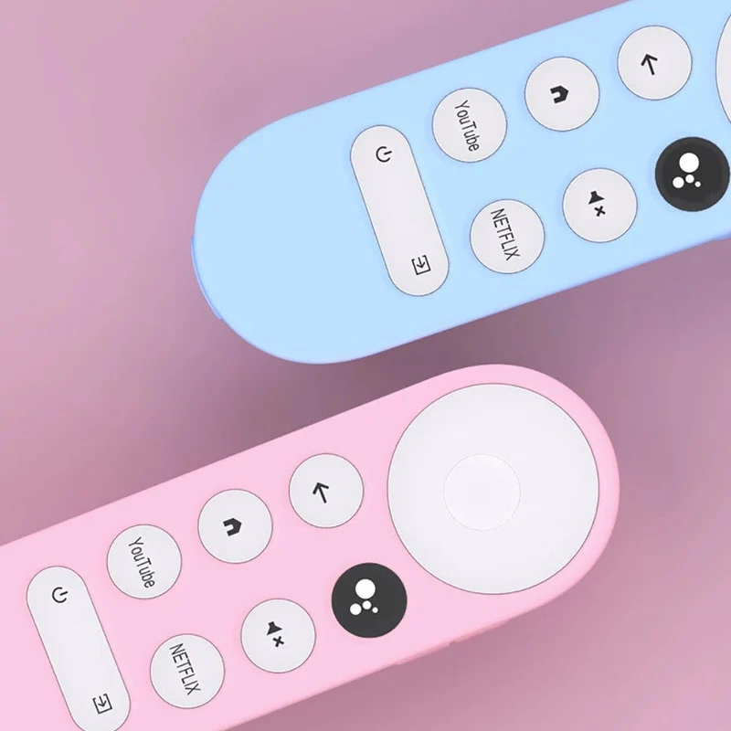 NEUESTE rutschfeste weiche Silikonhülle für die Chromecast-Fernbedienung, Schutzhülle für die Sprachfernbedienung von Google TV 2020