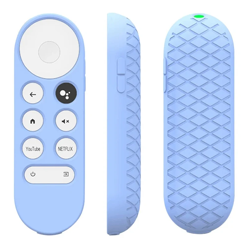NEUESTE rutschfeste weiche Silikonhülle für die Chromecast-Fernbedienung, Schutzhülle für die Sprachfernbedienung von Google TV 2020