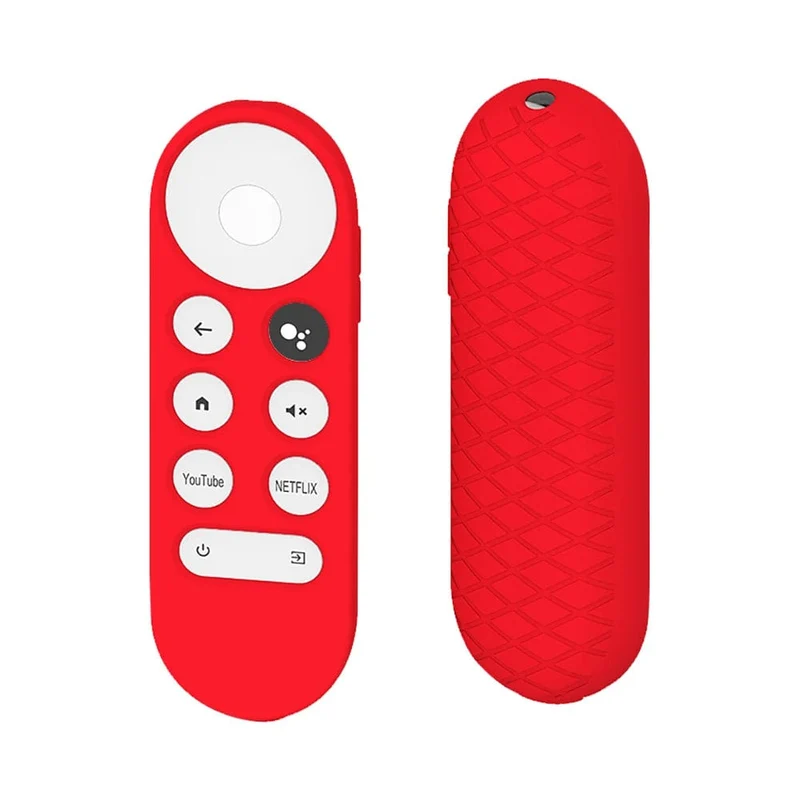 NEUESTE rutschfeste weiche Silikonhülle für die Chromecast-Fernbedienung, Schutzhülle für die Sprachfernbedienung von Google TV 2020