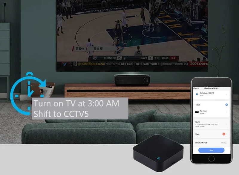 Tuya Smart IR Remote WiFi Universal-Fernbedienung für Klimaanlage TV Arbeit mit Alexa Google Home Assistent Yandex Alice