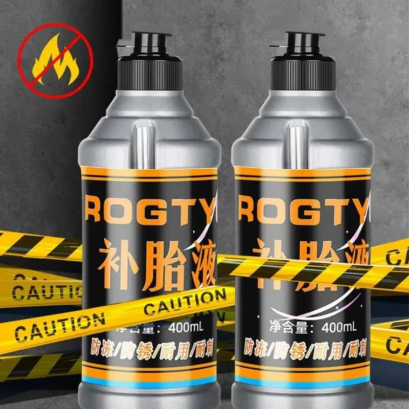 Reifendichtmittel, 400 ml, großes Fassungsvermögen, Reparaturset für Autoreifen, zerstörungsfreies, schnelles Reparaturset für platte Reifen für kleine und mittlere Räder