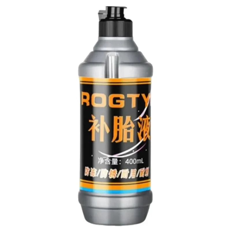 Reifendichtmittel, 400 ml, großes Fassungsvermögen, Reparaturset für Autoreifen, zerstörungsfreies, schnelles Reparaturset für platte Reifen für kleine und mittlere Räder