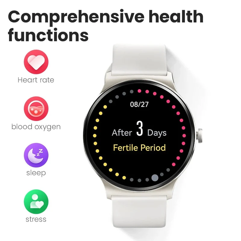 HAYLOU Solar Lite Smart Watch, über 100 Trainingsmodi, Smartwatch, Herzfrequenz, Blutsauerstoffüberwachung, Schlaf- und Stresstests, Sportuhr