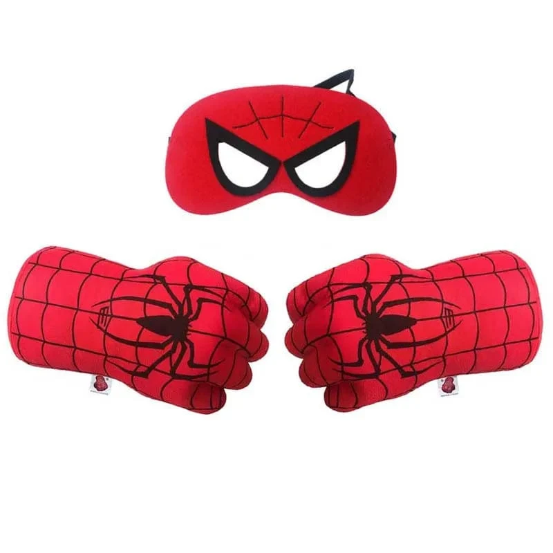 Superheldenhände für Kinder, Superhelden-Boxhandschuhe, Smash-Fäuste, weiche Plüschtiere, Cosplay-Kostüme, Zubehör für Jungen und Mädchen, Geschenk