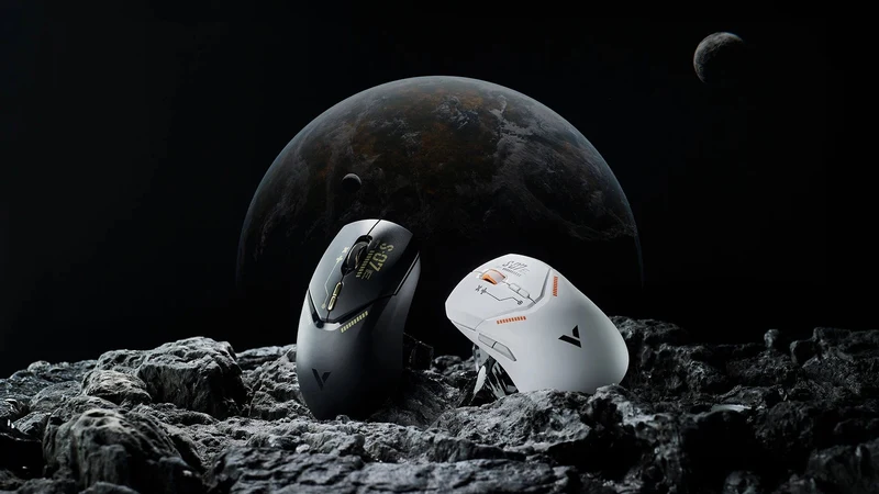 Rapoo VT9PRO Kabellose Gaming-Maus Esports Grade 68g Ultra-Light 26000DPI 8 Tasten Optische PAW3398 Computermaus für Laptop-PC