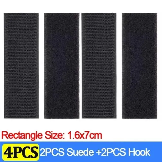 Teppich-Befestigungsaufkleber, 100/2 Stück, doppelt hochklebend, für Autos, feste Flicken, rutschfeste Matte, Fußmatten für den Heimboden, rutschfeste Griffbänder, neu