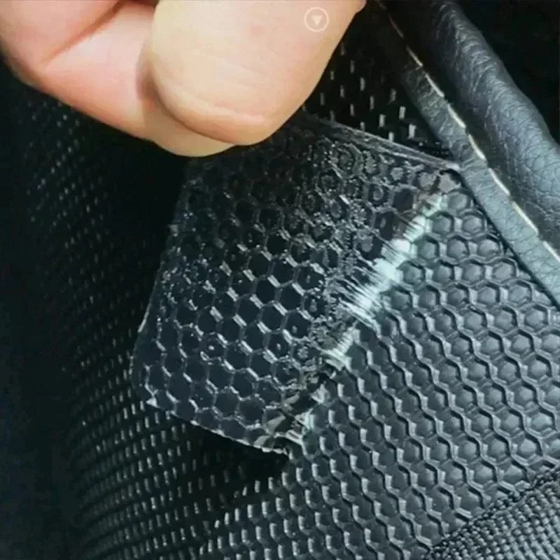Teppich-Befestigungsaufkleber, 100/2 Stück, doppelt hochklebend, für Autos, feste Flicken, rutschfeste Matte, Fußmatten für den Heimboden, rutschfeste Griffbänder, neu
