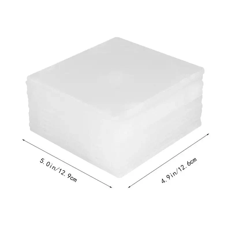 25-teiliges ultradünnes DVD-Case, transparentes CD-Case, tragbare CD-Aufbewahrungsbox für Heimkino