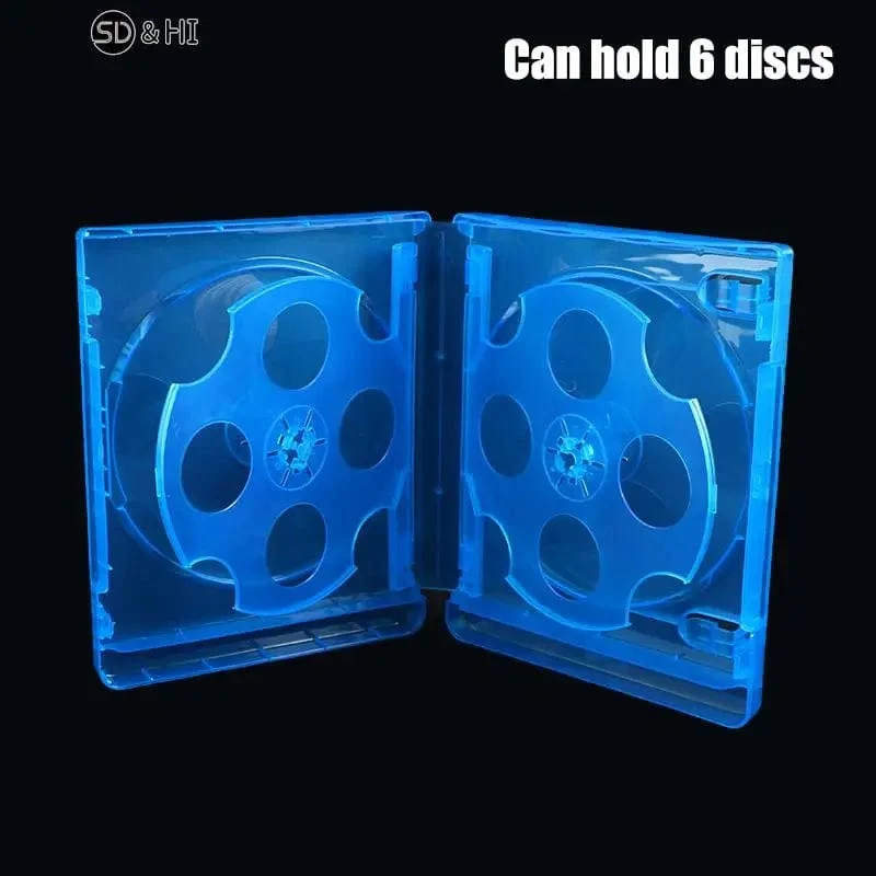 CD-Hülle, CD-Aufbewahrungsbox, 1 Stück, Blu-ray-Ersatzspielhüllen, Schutzbox für PS4, PS5, CD-DVD-Discs, Aufbewahrungshalterung