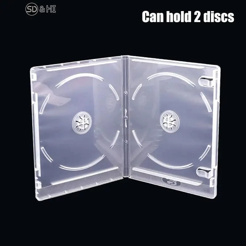 CD-Hülle, CD-Aufbewahrungsbox, 1 Stück, Blu-ray-Ersatzspielhüllen, Schutzbox für PS4, PS5, CD-DVD-Discs, Aufbewahrungshalterung