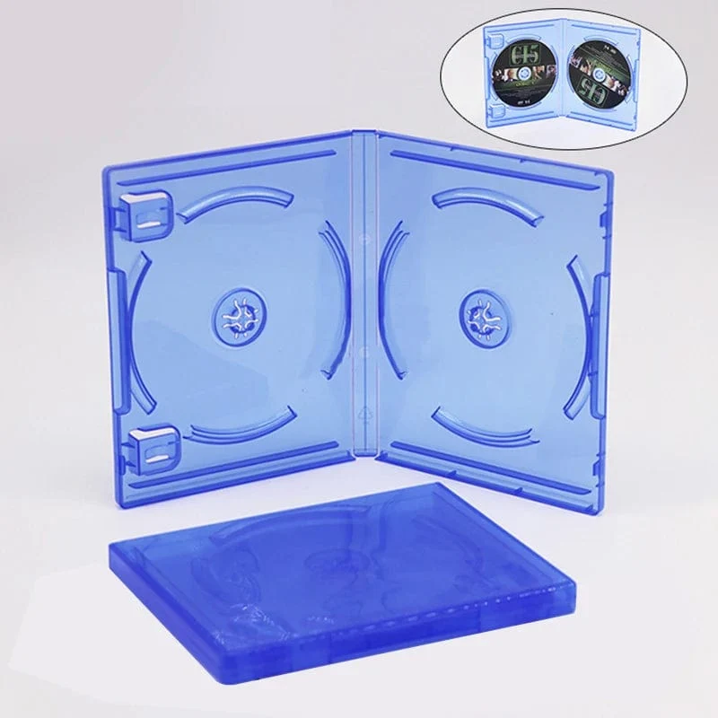 CD-Hülle, CD-Aufbewahrungsbox, 1 Stück, Blu-ray-Ersatzspielhüllen, Schutzbox für PS4, PS5, CD-DVD-Discs, Aufbewahrungshalterung