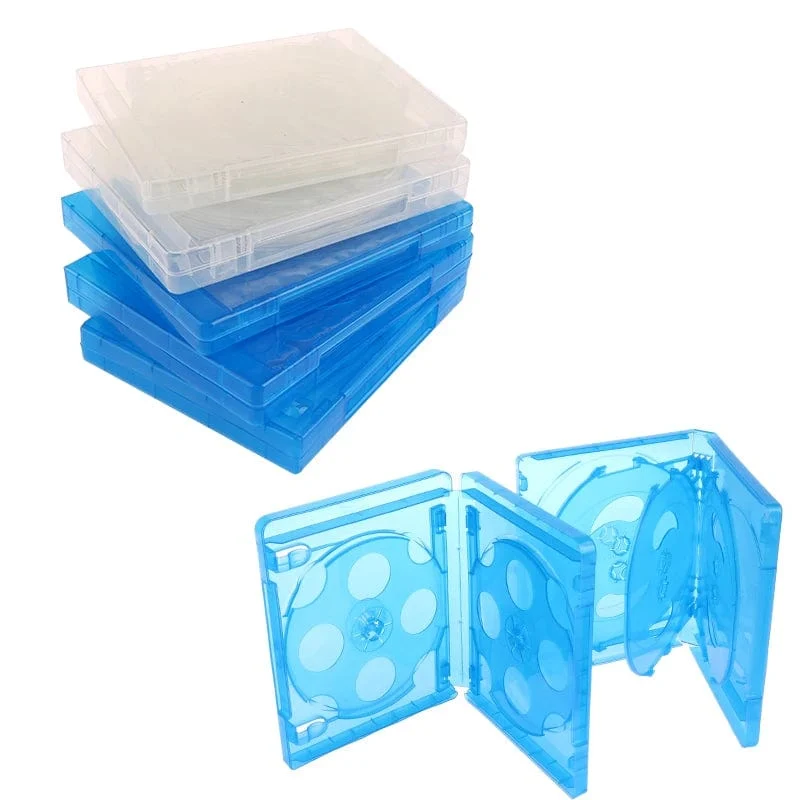 CD-Hülle, CD-Aufbewahrungsbox, 1 Stück, Blu-ray-Ersatzspielhüllen, Schutzbox für PS4, PS5, CD-DVD-Discs, Aufbewahrungshalterung