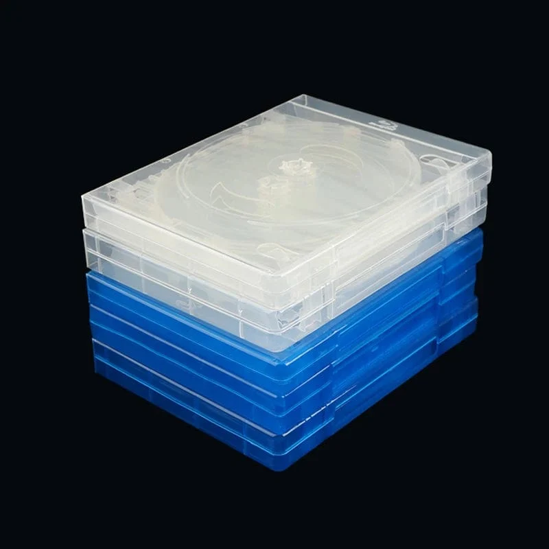 Hochwertige CD-Hülle CD-Aufbewahrungsbox Blu-ray-Ersatzspielhüllen Schutzbox für PS4 PS5 CD-DVD-Discs Aufbewahrungshalterungsbox