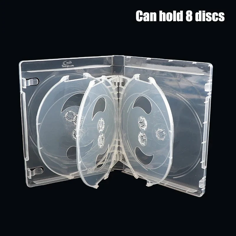 Hochwertige CD-Hülle CD-Aufbewahrungsbox Blu-ray-Ersatzspielhüllen Schutzbox für PS4 PS5 CD-DVD-Discs Aufbewahrungshalterungsbox
