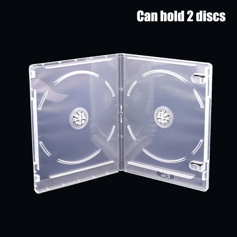 Hochwertige CD-Hülle CD-Aufbewahrungsbox Blu-ray-Ersatzspielhüllen Schutzbox für PS4 PS5 CD-DVD-Discs Aufbewahrungshalterungsbox