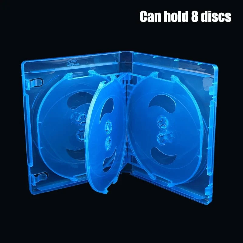 Hochwertige CD-Hülle CD-Aufbewahrungsbox Blu-ray-Ersatzspielhüllen Schutzbox für PS4 PS5 CD-DVD-Discs Aufbewahrungshalterungsbox