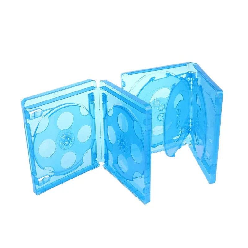 Hochwertige CD-Hülle CD-Aufbewahrungsbox Blu-ray-Ersatzspielhüllen Schutzbox für PS4 PS5 CD-DVD-Discs Aufbewahrungshalterungsbox
