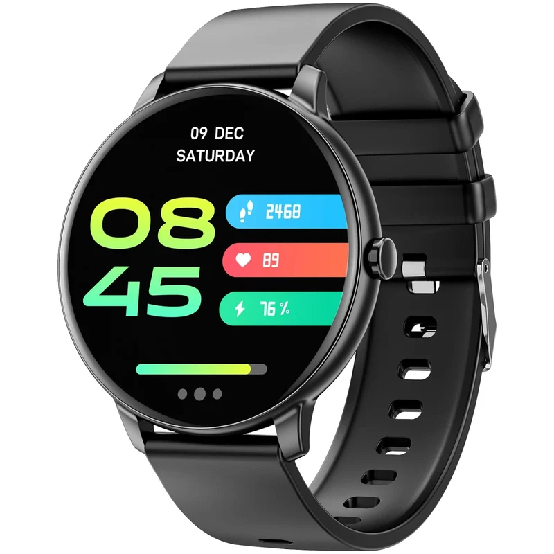 Karchilor 2024 Damen-Smartwatch, Bluetooth-Anruf, 1.39-Zoll-Touchscreen, Smartwatches für Männer, Gesundheitsüberwachung, IP67, wasserdicht, Fitness