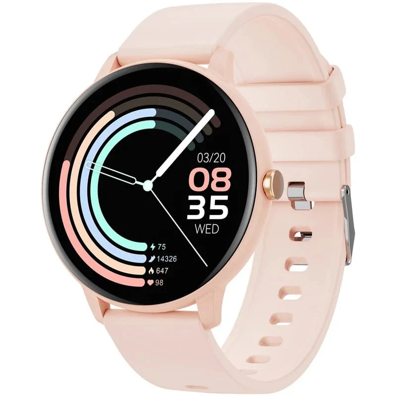 Karchilor 2024 Damen-Smartwatch, Bluetooth-Anruf, 1.39-Zoll-Touchscreen, Smartwatches für Männer, Gesundheitsüberwachung, IP67, wasserdicht, Fitness