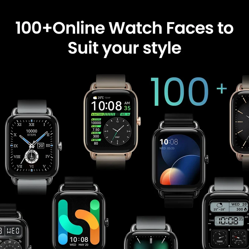 HAYLOU RS4 Plus Smartwatch 1.78'' AMOLED-Display 105 Sportmodi 10 Tage Akkulaufzeit Smart Watch SpO₂ Herzfrequenz Schlafmonitor