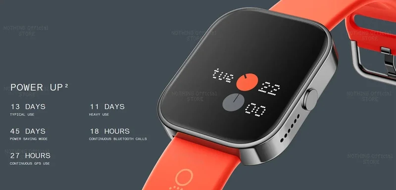 Globale Version CMF von Nothing Watch Pro 1.96" AMOLED Bluetooth 5.3 BT-Anrufe mit AI-Rauschunterdrückung GPS-Smartwatch CMF Watch Pro