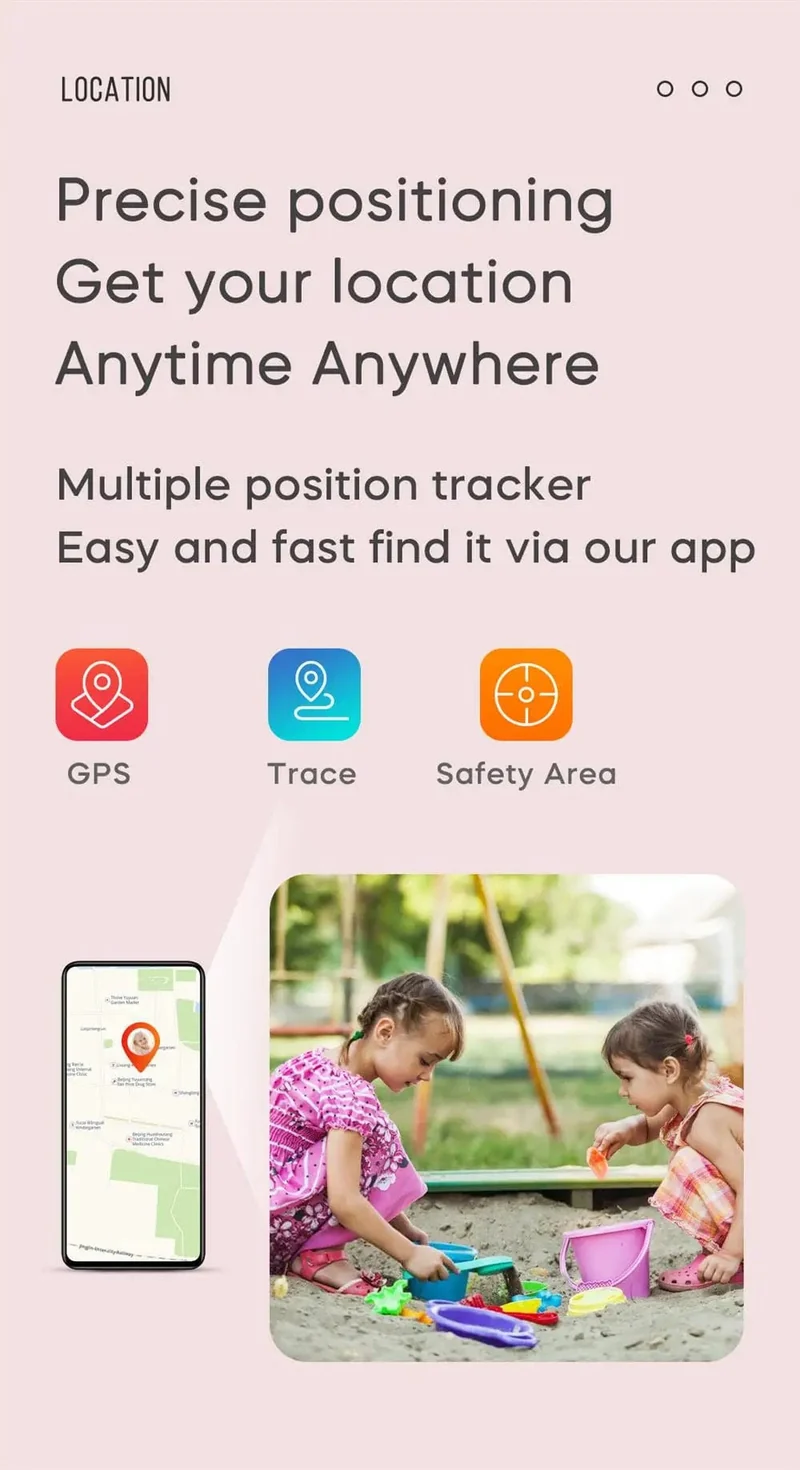 4G Smart Watch GPS WiFi Position ROM 8 GB Videoanruf Telefon Tonaufnahme Kinder Smartwatch Kinder Rückrufmonitor Wecker