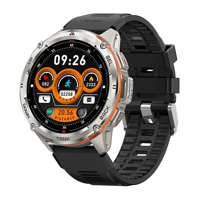 2024 Original KOSPET TANK T3 Ultra GPS Smart Watch Herren Smartwatch 470mAh Digitale Fitness AMOLED AOD Bluetooth Elektronische Uhren