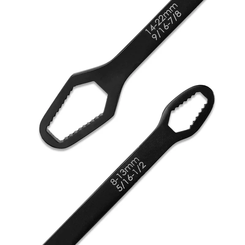 8-22 mm Universal-Torxschlüssel, selbstanziehender, verstellbarer Brillenschlüssel, Doppelkopf-Torxschlüssel, Handwerkzeuge für die Fabrik