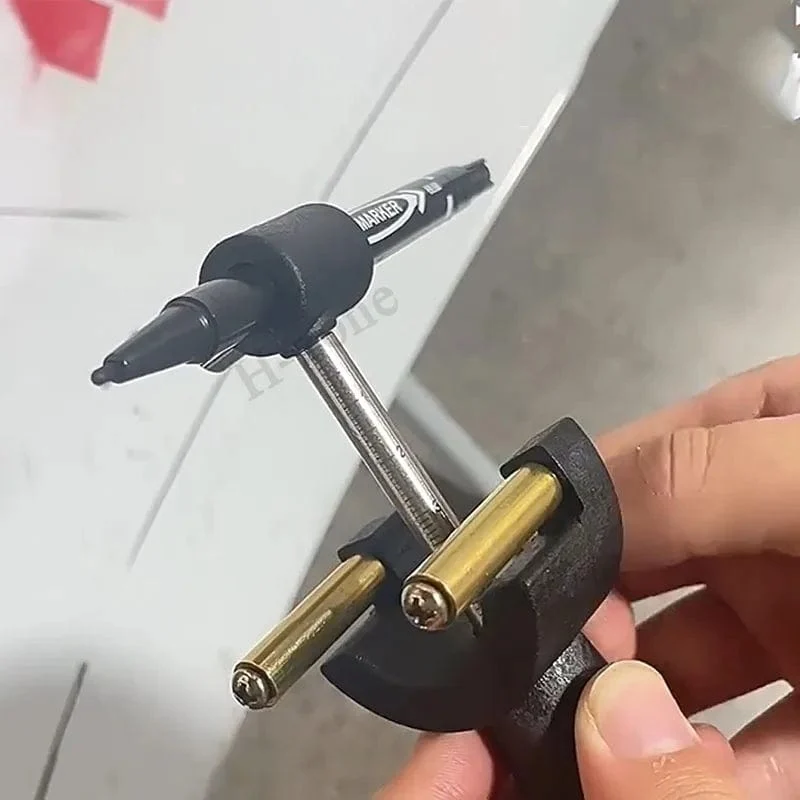 Auto Rad Augenbraue Scriber Auto Blatt Metall Dent Reparatur Werkzeug Daten Recovery Rad Augenbraue Rippe Linie Parallel Zeichnung Werkzeug