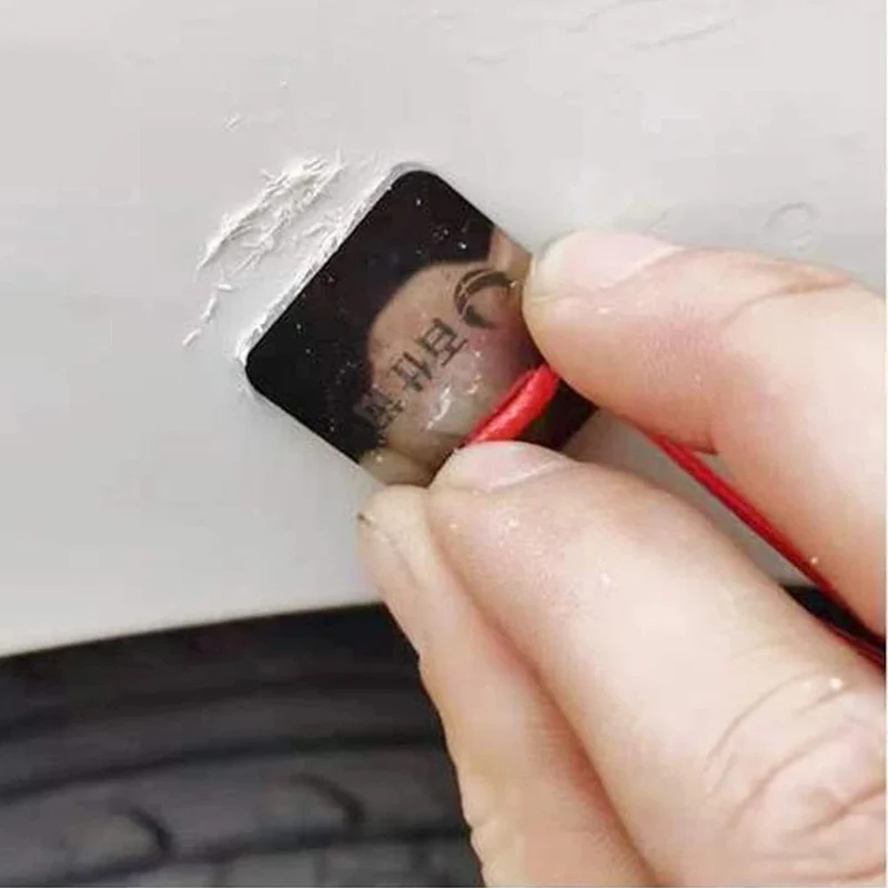 Autopolierschaberklinge zum Entfernen von Sprühfarbe, Flecken, schlaffen Lacken, Aufklebern, Filmen, Polieren, Reparaturwerkzeugen, Autozubehör