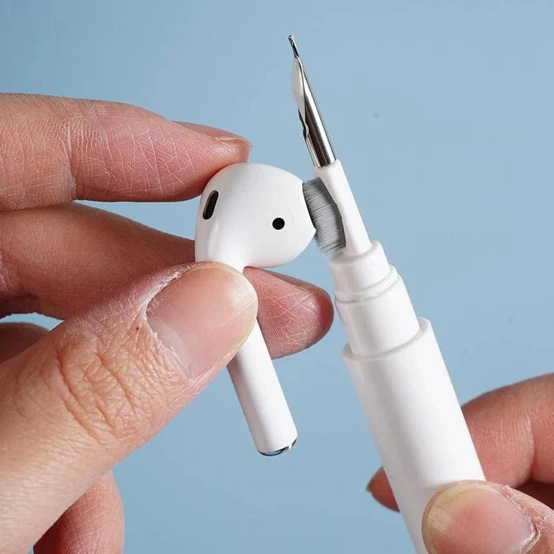 3IN1 Tragbarer Reinigungsstift Kopfhörer Handy Tablet Staub Schmutz Reinigungswerkzeug Für iPhone Xiaomi HUAWEI Samsung Kopfhörerreiniger