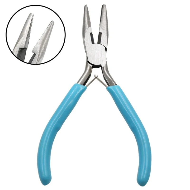 Schmuckzubehör Reparatur-Set zum Herstellen von Werkzeugen zum Schneiden/Biegen von Kupferdrähten Kleine Zange Pinzette Schere Öffner Ringwerkzeuge Taschenzange