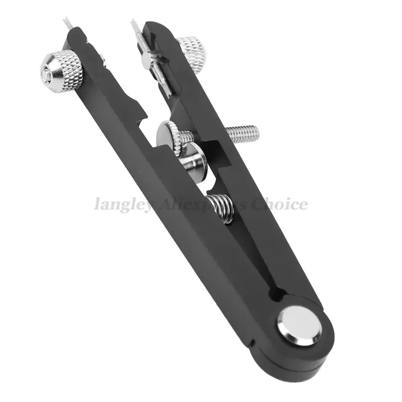 6825 Uhrzange Uhrfederstegzange Werkzeugsatz Pinzettenentfernung Armband mit Schraubenversteller Längenersatz Reparatur