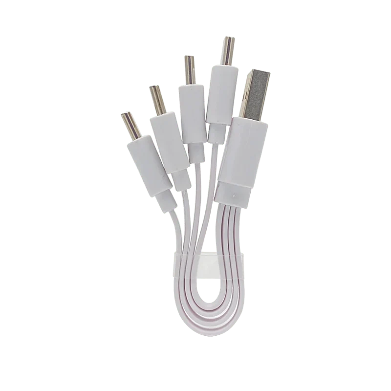 Hochkapazitiver 1.5 V AA 2600 mWh Lithium-Ionen-Akku über USB aufladbar für Fernbedienung, Maus, kleinen Ventilator, Akku für elektrisches Spielzeug + Kabel