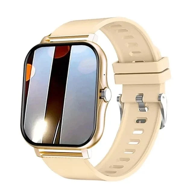 2024 Smart Watch Android-Telefon 1.44 Zoll Farbbildschirm Bluetooth-Anruf Blutsauerstoff-/Drucküberwachung Smart Watch Damen Herren