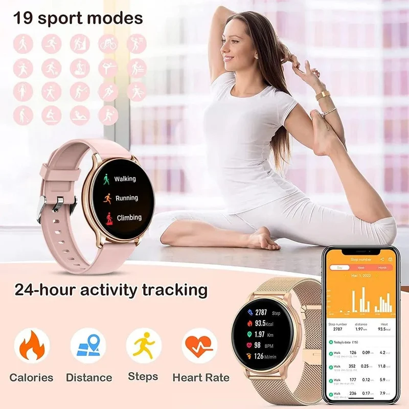 MEVADEN Bluetooth Anruf Smart Watch Frauen Benutzerdefinierte Zifferblatt Uhren Männer Sport Fitness Tracker Herzfrequenz Smartwatch Für Android IOS Y22