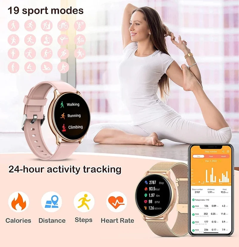 MEVADEN Bluetooth Anruf Smart Watch Frauen Benutzerdefinierte Zifferblatt Uhren Männer Sport Fitness Tracker Herzfrequenz Smartwatch Für Android IOS Y22
