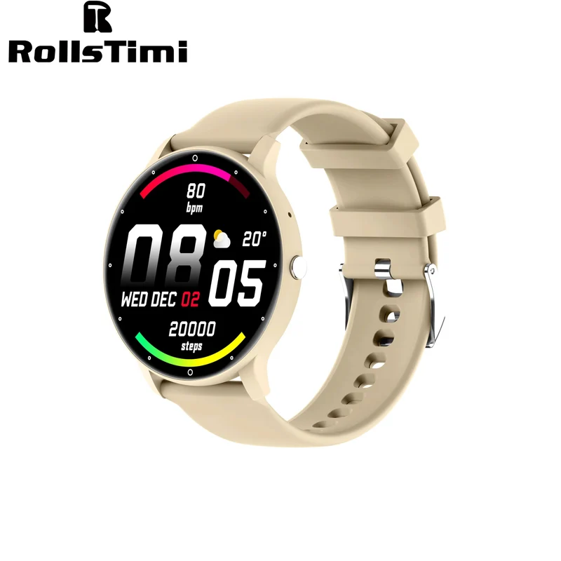 Smart Watch Männer Bluetooth Anruf 24H Pulsmesser Frauen Sport Fitness IP67 wasserdicht Smart Watch für Android IOS 2024 Neu
