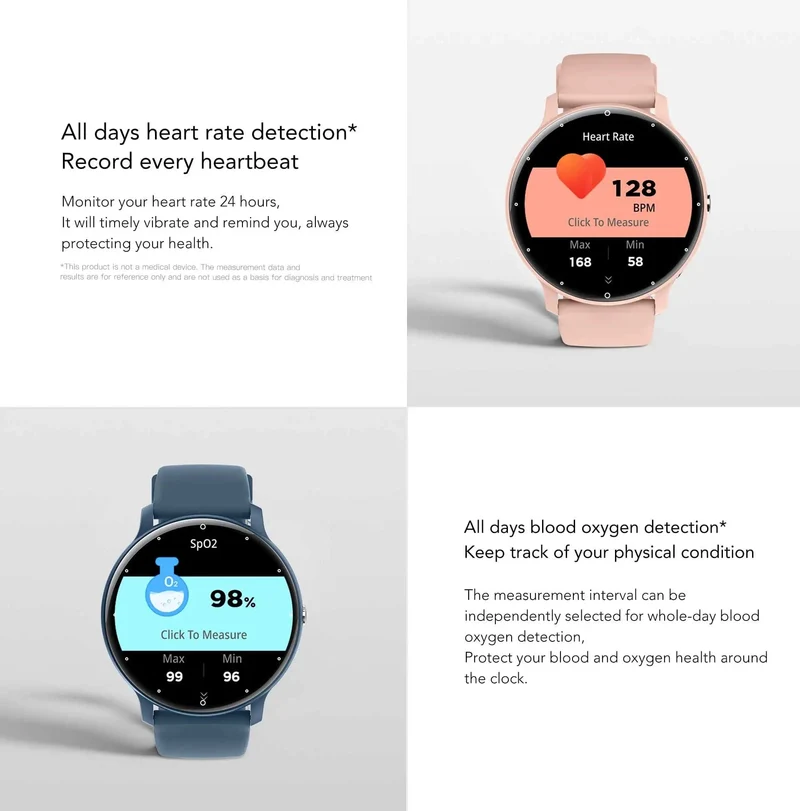 Smart Watch Männer Bluetooth Anruf 24H Pulsmesser Frauen Sport Fitness IP67 wasserdicht Smart Watch für Android IOS 2024 Neu