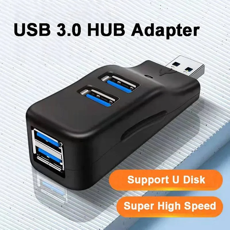 4 Ports Multi USB 3.0 HUB Adapter 5Gbps High Speed ​​U Disk Reader Extender Splitter Für Macbook Notebook PC Computer Zubehör
