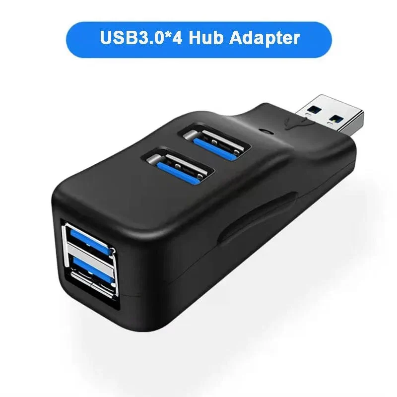 4 Ports Multi USB 3.0 HUB Adapter 5Gbps High Speed ​​U Disk Reader Extender Splitter Für Macbook Notebook PC Computer Zubehör