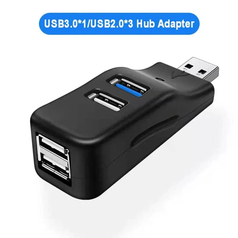 4 Ports Multi USB 3.0 HUB Adapter 5Gbps High Speed ​​U Disk Reader Extender Splitter Für Macbook Notebook PC Computer Zubehör