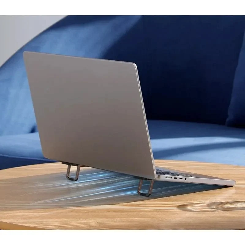 Laptopständer für Computer-Tastaturhalter, tragbare Mini-Beine, Laptopständer für Macbook, Huawei, Xiaomi, Notebook, Aluminium-Unterstützung